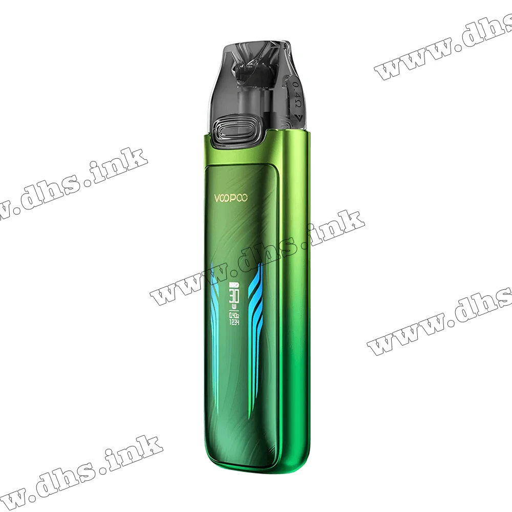 Многоразовая электронная сигарета - Voopoo VMATE Max Pod Kit 1200 мАч (Shiny Green)